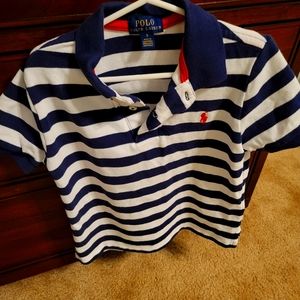 Little boy Polo Ralph Lauren short sleeve shirt